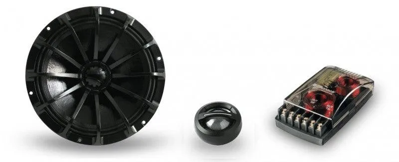 Kit altoparlanti 2 vie Hi Tech Magico Phonocar 02807 200W Woofer 165mm (6,5'') + Tweeter + Crossover