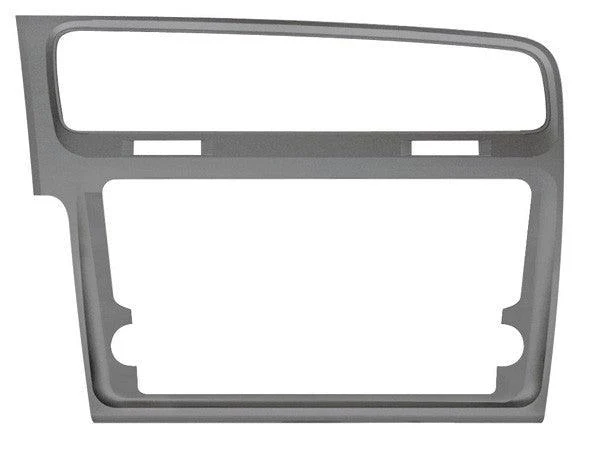 Phonocar 03053 Mascherina 2 DIN per Golf VII colore grigio satinato