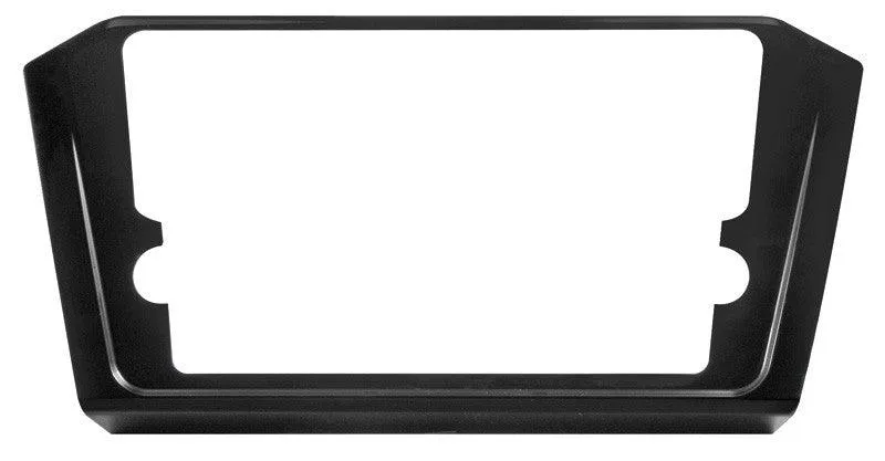 Phonocar 03057 Mascherina 2 DIN per VW Passat 2014- colore nero lucido