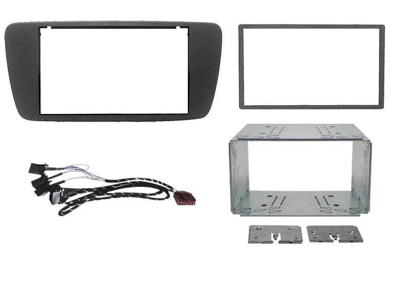 Phonocar 03704 Mascherina 2 Din per Seat Ibiza 13-15 colore nero