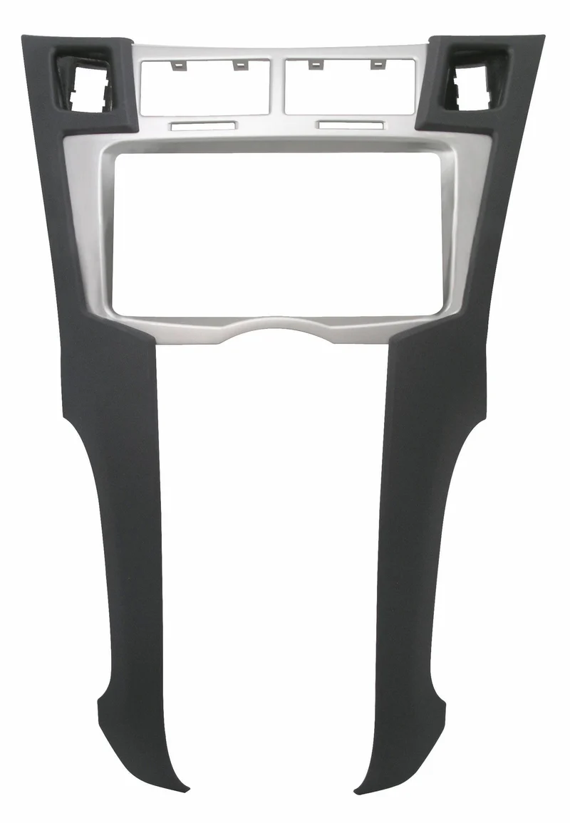 Phonocar 03577 Mascherina 2 Din per Toyota Yaris 07-12 colore nero-argento