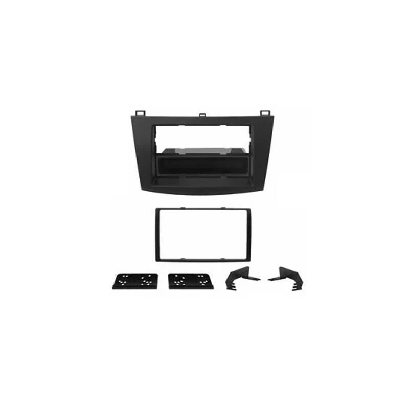 Phonocar 03558 Kit fissaggio per autoradio 1/2 DIN Mazda 03-09 colore nero