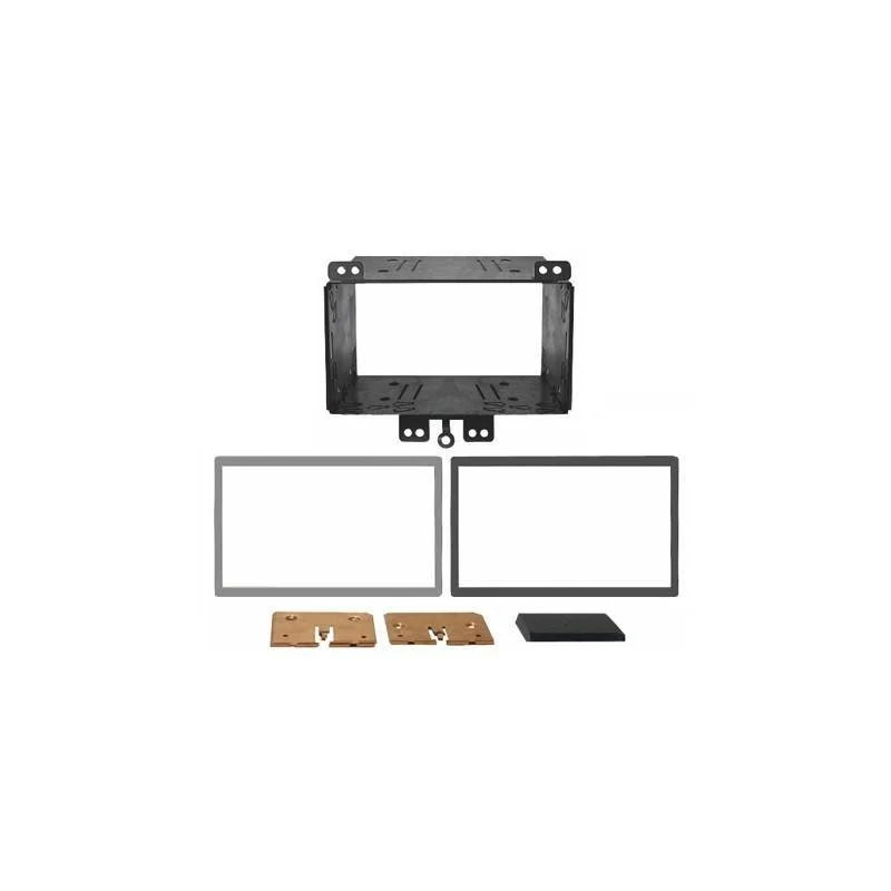 Phonocar 03548 Kit fissaggio per autoradio 2 DIN Hyundai i20 -12 colore nero e grigio metallizzato