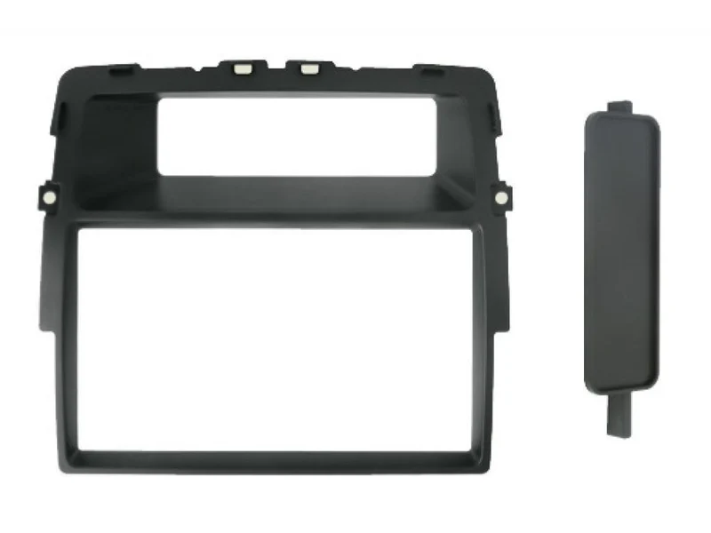 Phonocar 03653 Mascherina 2 Din per Nissan Primastar 11- Opel Vivaro 11-14 Renault Trafic 11-14 colore nero