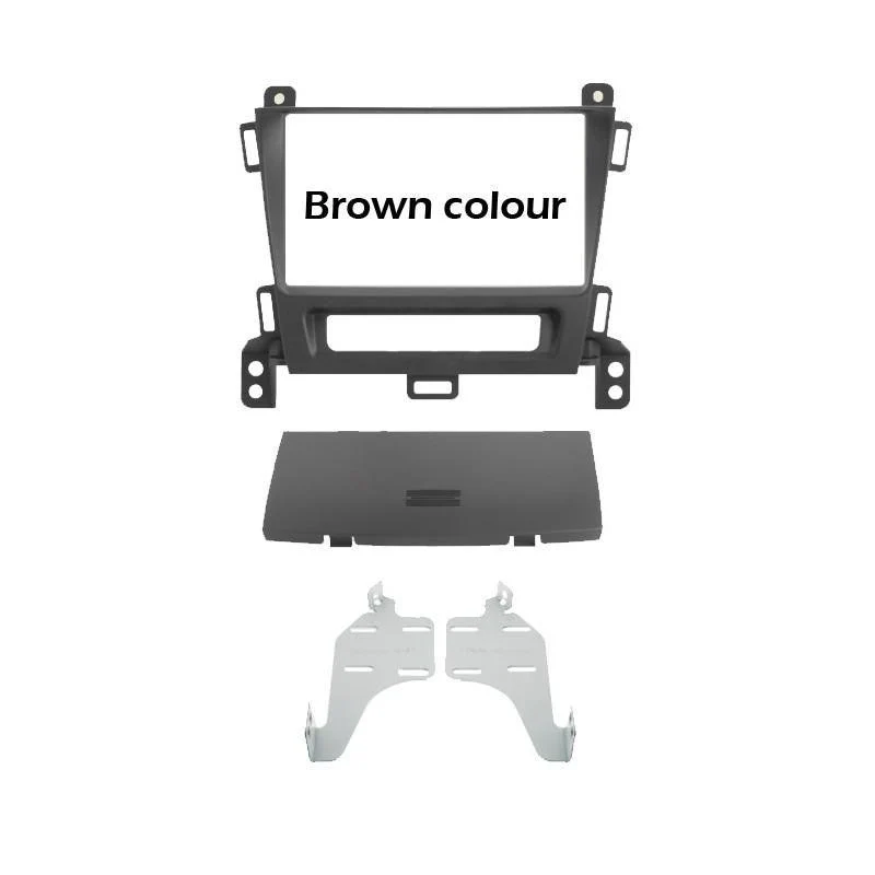 Phonocar 03676 Mascherina 2 DIN per Opel Zafira 12- colore marrone