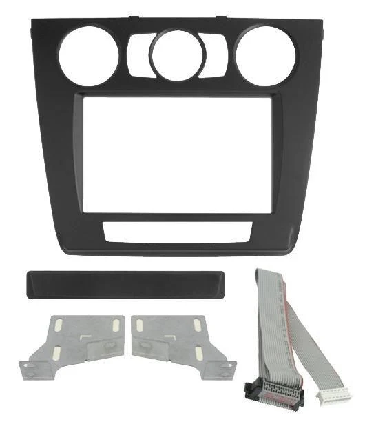 Phonocar 03670 Mascherina 2 Din per BMW 1(E87) s.1 (E81) s.1 (E82-E83) colore nero