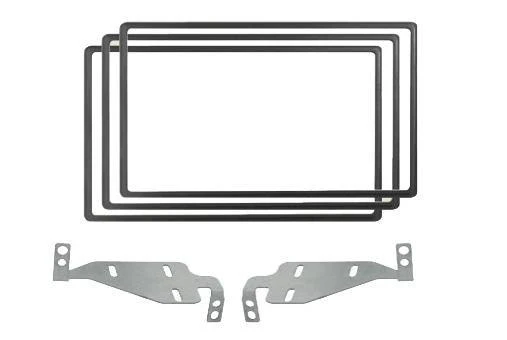 Phonocar 03667 Mascherina 2 Din per Nissan Juke -14 colore nero