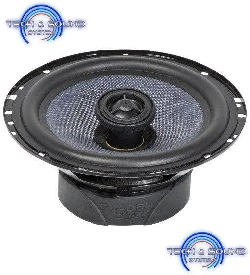 GLADEN RC 165 altoparlanti coassiali a 2 vie da 165 mm, 2x 125/85 Watt, 3 Ohm