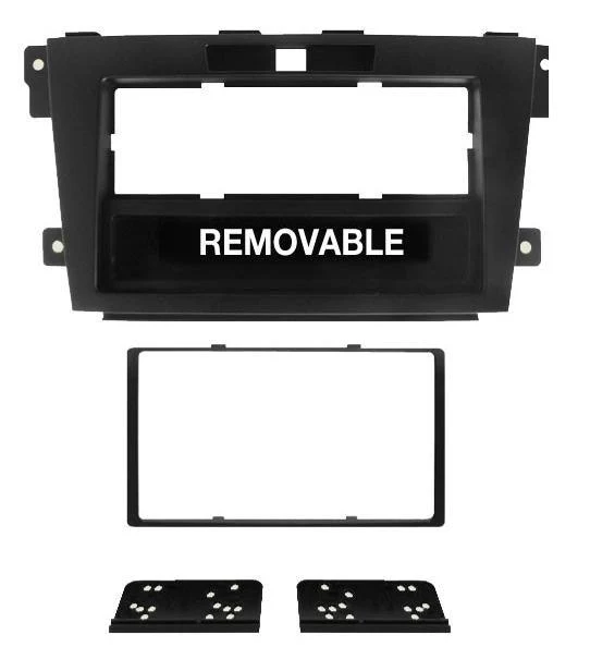 Phonocar 03607 Mascherina 1/2 Din per Mazda CX7 10- colore nero