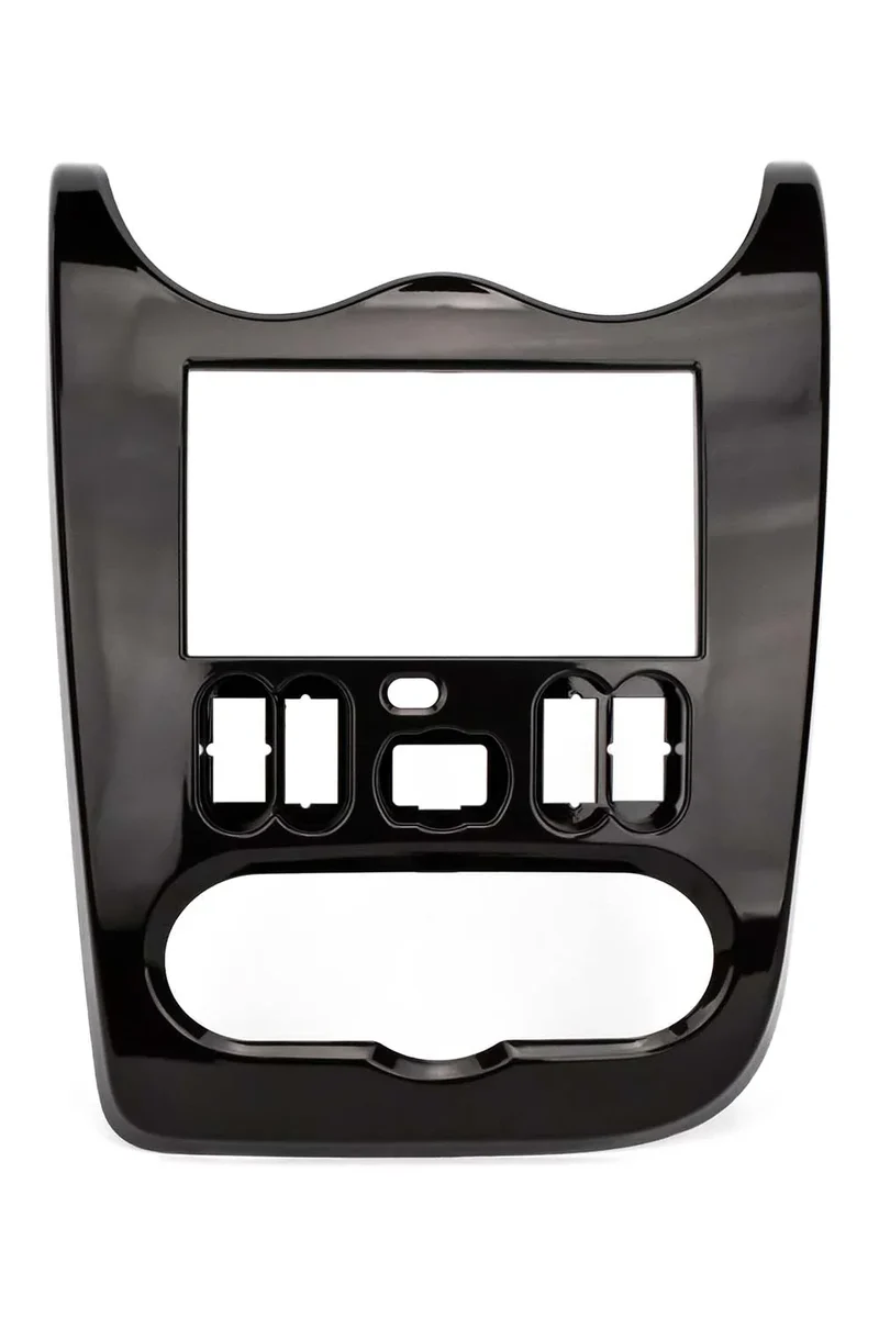 Phonocar 03613 Mascherina 2 Din per Dacia Duster - Logan - Sandero 06-12 colore marrone lucido