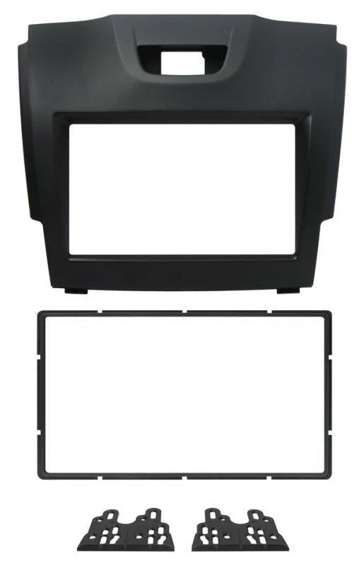 Phonocar 03644 Kit fissaggio 2 Din Isuzu D-Max 12- colore nero