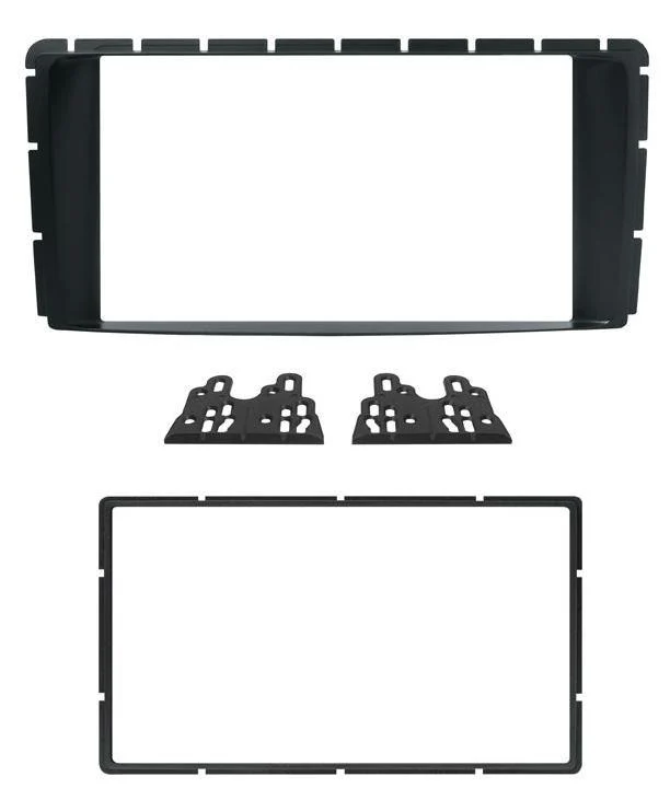 Phonocar 03645 Kit fissaggio 2 Din Toyota Hi-lux 12- colore nero