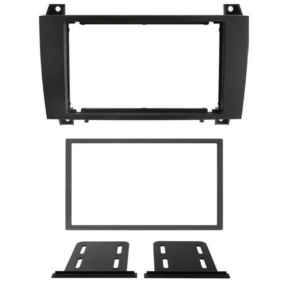 Phonocar 03626 Mascherina 2 Din per Mercedes CLK 06- colore nero