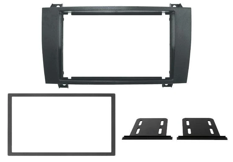 Phonocar 03634 Mascherina 2 Din per Mercedes SLK (R171) 04-11 colore nero