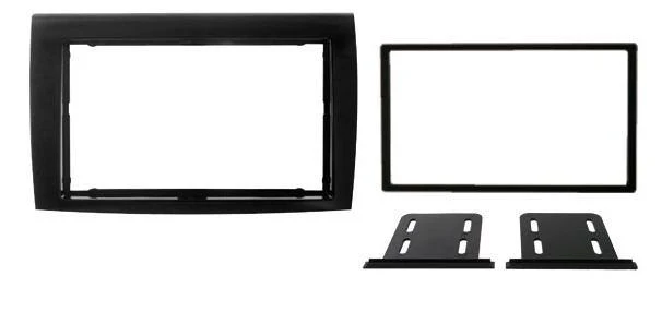 Phonocar 03633 Mascherina 2 DIN per Fiat Bravo 07- colore nero lucido