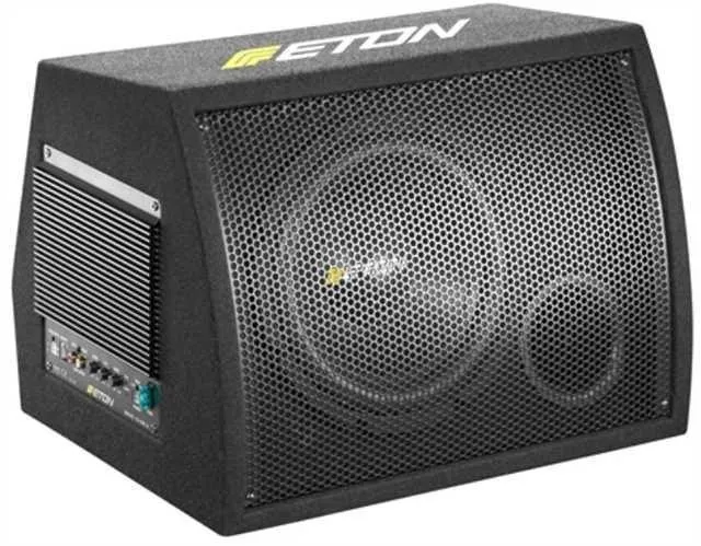ETON MOVE M12-400A Subwoofer in CASSA da 300mm (12 pollici) 2x2 Ohm con amplificatore integrato