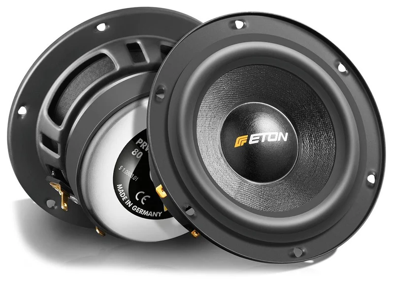 Eton PRW 80 Midrange 3" (80mm) 20W RMS high end COPPIA