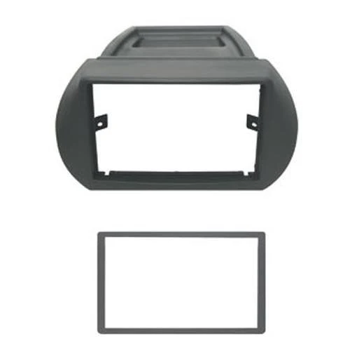 Phonocar 03475 Mascherina 2 DIN per Citroen Nemo - Peugeot Bipper - Fiat Fiorino - Qubo colore antracite