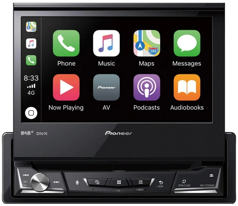 Pioneer AVH-Z7200DAB autoradio 1 DIN con Apple CarPlay, Android Auto