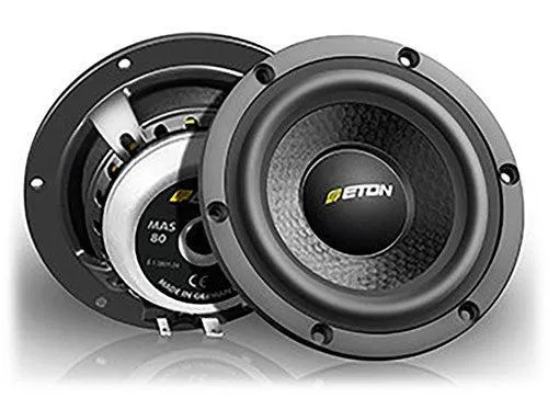 ETON MAS 80 midrange da 8 cm HIGH END made in Germany (COPPIA)