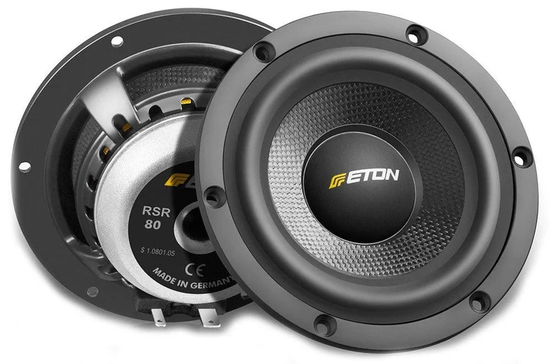 Eton RSR 80 Midrange da 8 cm HIGH END made in Germany (COPPIA)