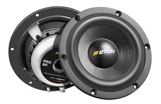 Eton PRO 80 midrange da 8 cm 20WRMS, 4 ohm (COPPIA)