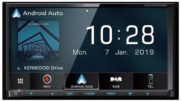 Kenwood DNX7190DABS autoradio 2 DIN, Bluetooth, GPS, Apple Car Play ,Android