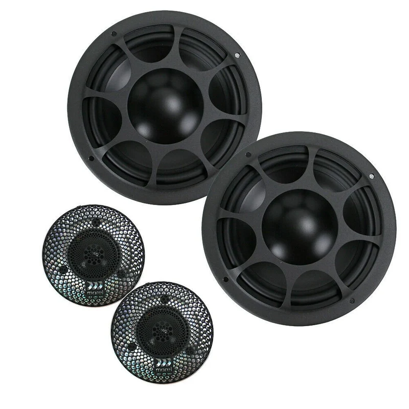 Morel ELATE Ti 602 ACTIVE kit altoparlanti 2 vie 6-1/2" 165mm serie TITANIUM HIGH END senza crossover