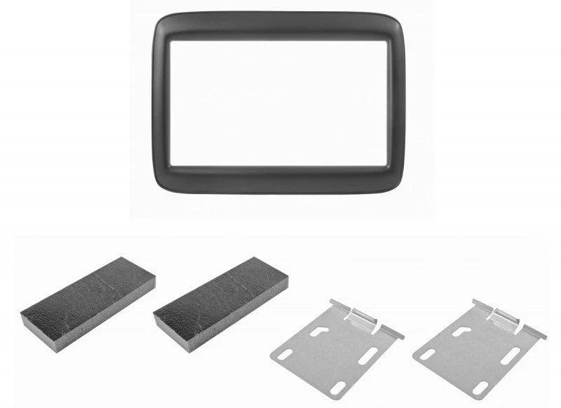 Phonocar 03716 Mascherina 2 Din per Jeep Renegade 14- colore nero