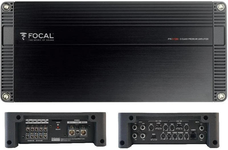 FOCAL FPX 5.1200 Amplificatore 5 canali 4 x 120 Watt + 1 x 720 Classe D