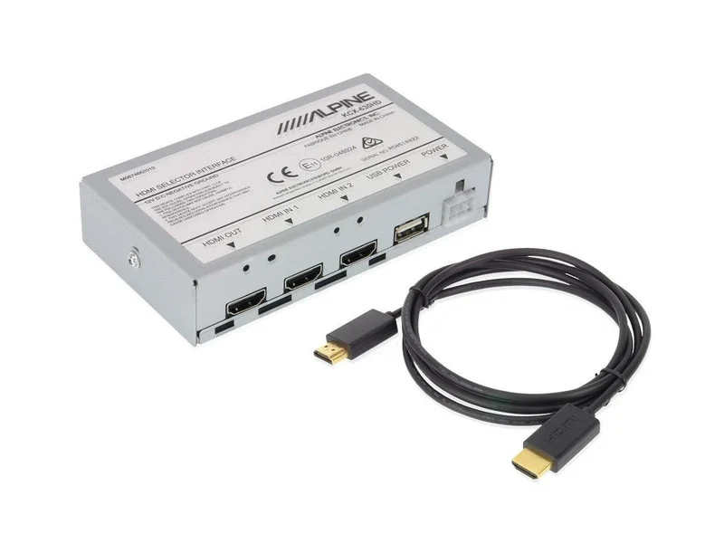Alpine KCX-630HD Duplicatore 1x2 e selettore ingresso HDMI per VW Golf 6/7 - Audi