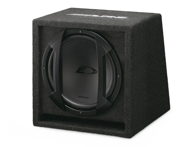 Alpine SBE-1044BR Subwoofer Bass Reflex in cassa da 25 cm (10") 4 Ohm 500W