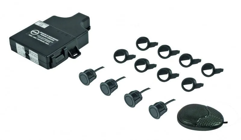 Phonocar 06930 Kit Sensori di parcheggio digitali post. con autoblanking foro installazione 19,5 mm