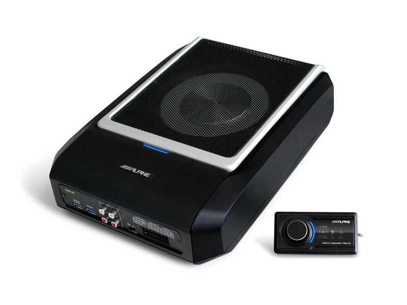 Alpine PWD-X5 subwoofer amplificato sottosedile con DSP a 4 canali