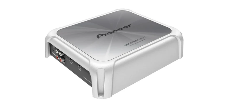 Pioneer GM-ME500X1 Amplificatore marino 1 canale Class-FD e telecomando Bass Boost cablato (1600W)