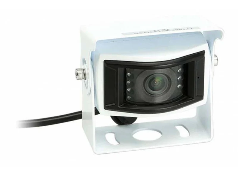 Alpine ACV HCE-6013 retrocamera universale specifica per camper con angolo di 170° , colore bianco lucido