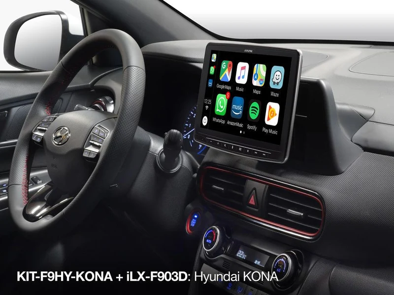 Alpine ILX-F903-KONA autoradio 9'' per Hyundai KONA con DAB, Apple CarPlay e Android Auto