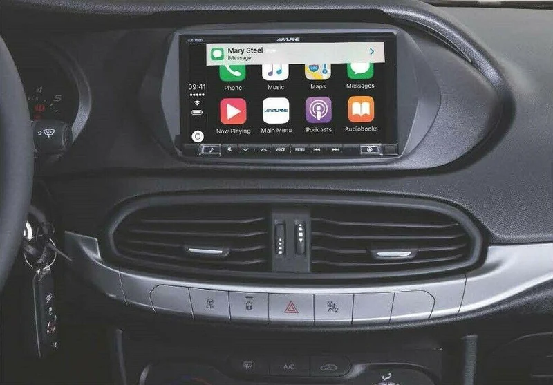 Alpine iLX-702-TIPO autoradio per FIAT TIPO con radio originale VP2 BASE , Car Play, Android Auto