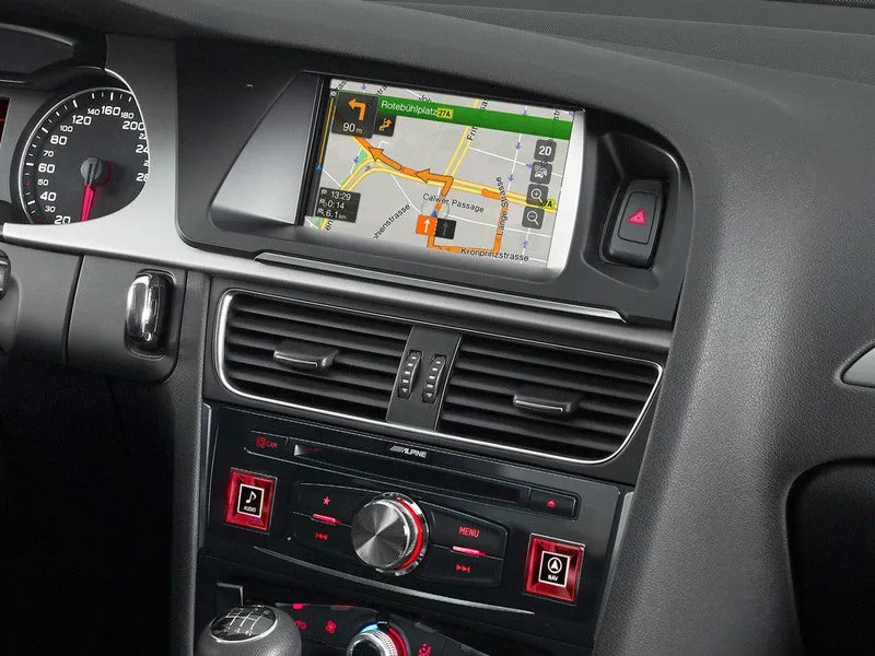 Alpine X701D-A4 monitor Autoradio navigatore (SENZA kit installazione G-KTX-A4L per Audi A4 - A5)