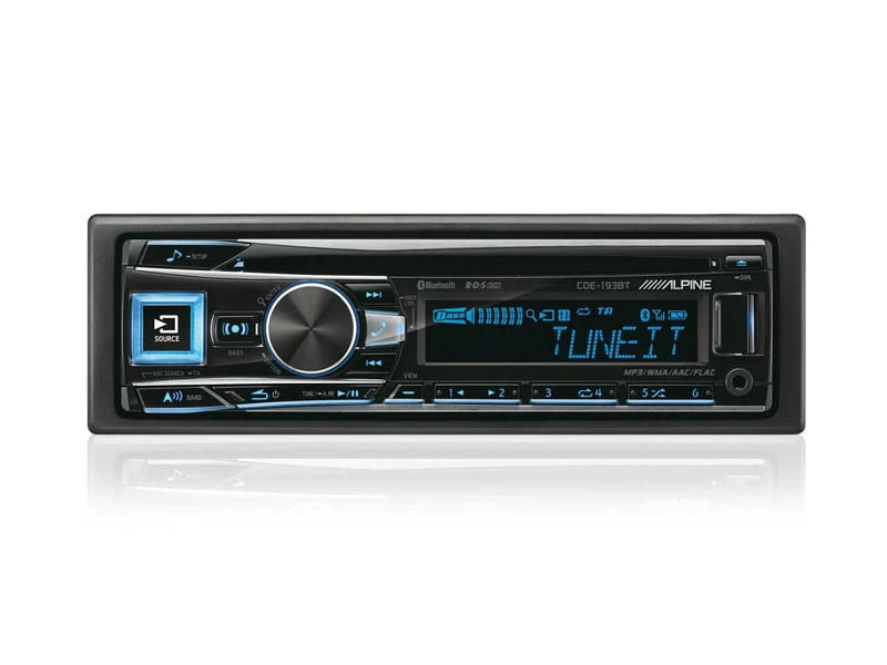 Alpine CDE-193BT Autoradio SINTO CD CON BLUETOOTH illuminazione variabile