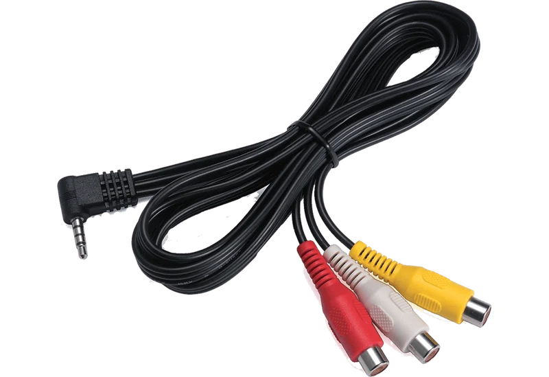 Kenwood CA-C3AV Cavo audio/video adattatore da Mini-Jack a RCA