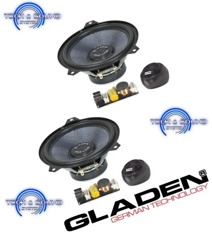 GLADEN ONE 165 BMW E46 altoparlanti 2 vie per BMW E46 Lim / Kombi / coup / convertibile- 2 x 150/100W