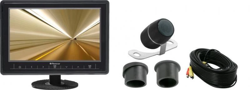 Phonocar VM162 Kit Monitor + Retro Camera TFT/LCD 7''