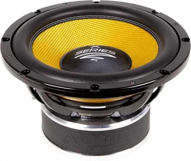 Audio System X12-PLUS Subwoofe per auto da 12" e 750 Watts 4 ohm