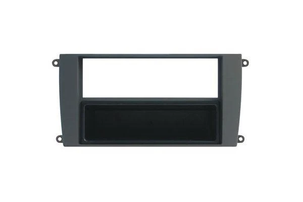Phonocar 03386 Mascherina 1/2 DIN per Porsche Cayenne 10- colore nero