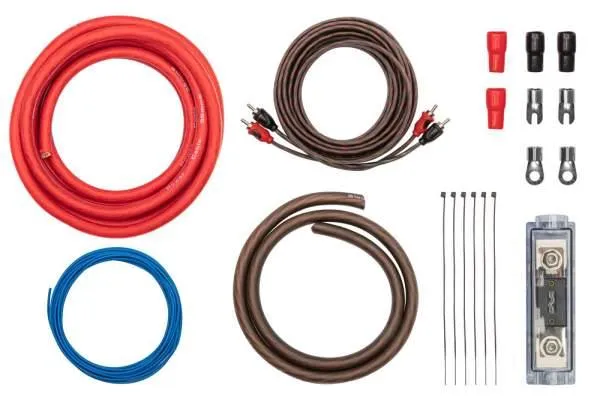Kit cavi collegamento completo per amplificatore o sub amplificato V35 (35mm2)