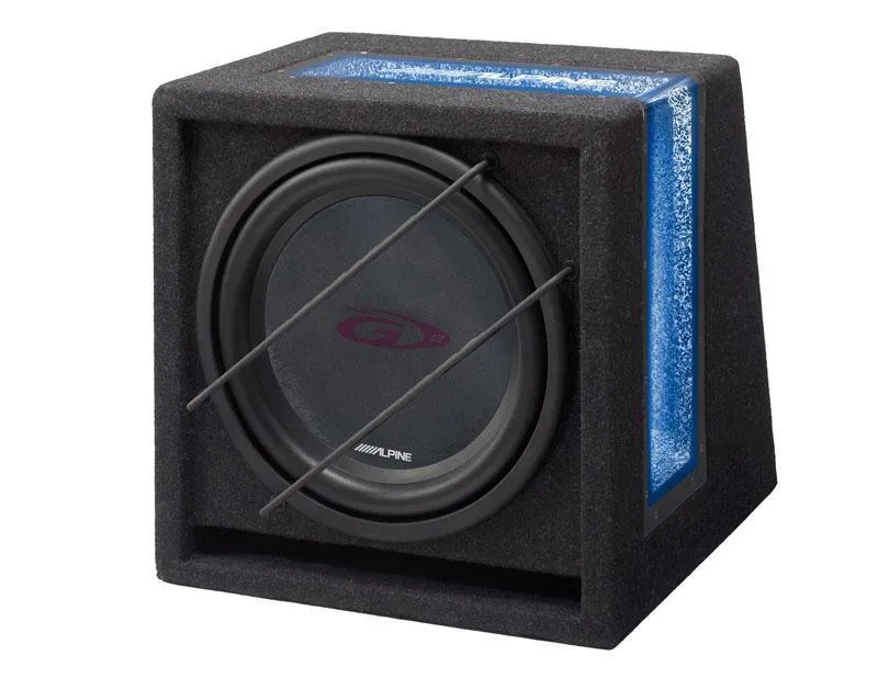 Alpine SBG-1244BR Subwoofer Bass Reflex in cassa passivo da 30 cm (12'') 4 Ohm 800W