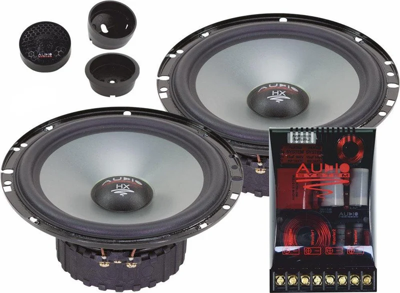 AUDIO SYSTEM HX 165SQ-4 EVO 2 altoparlanti 2 vie 4 ohm 280W (2 coppie)