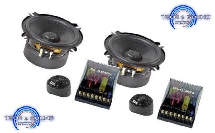 GLADEN ZERO 130 altoparlanti 2 vie, midrange da 130 mm, 2x 135/90 Watt, impedenza 3 Ohm