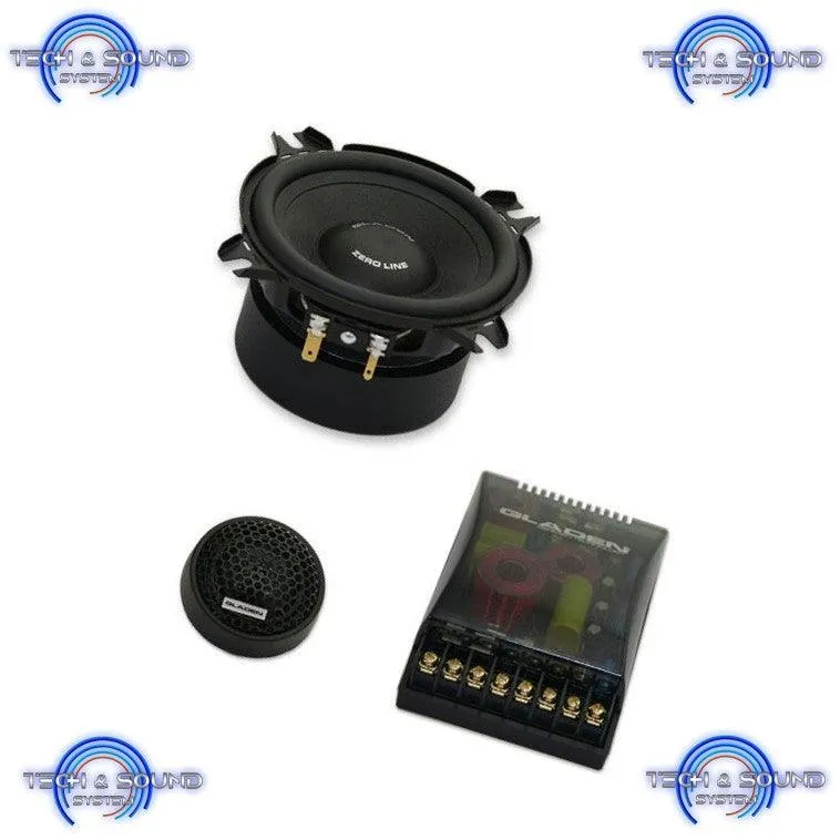 GLADEN ZERO 100 altoparlanti 2 vie, midrange da 100 mm, 2x 120/80 Watt, impedenza 3 Ohm